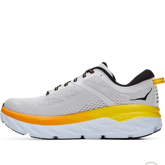 NWT Hoka Bondi 7 brand NEW in box Hoka One One Running shoes - Nimbus Cloud Grey - Picture 16 of 16